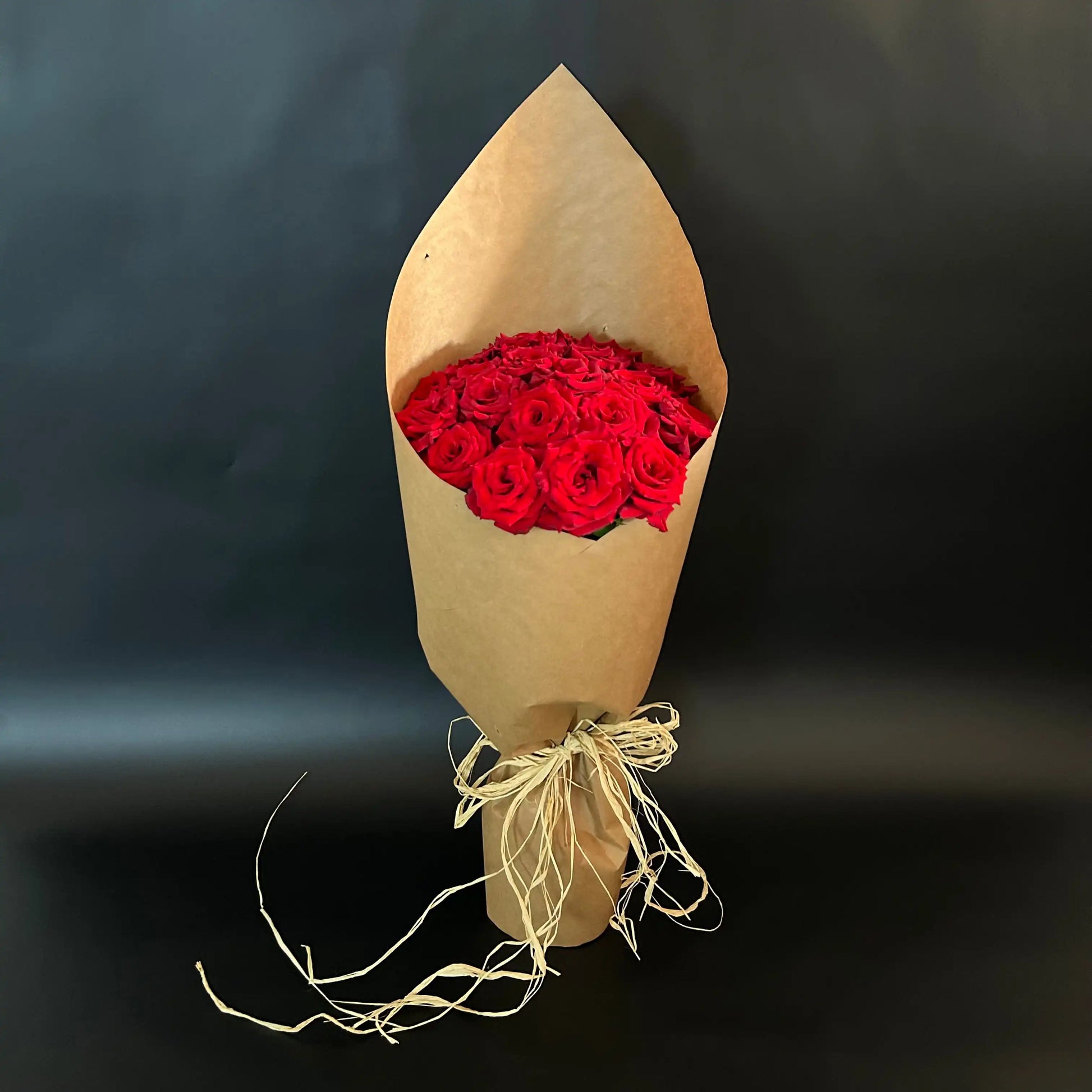Bouquet de roses rouges