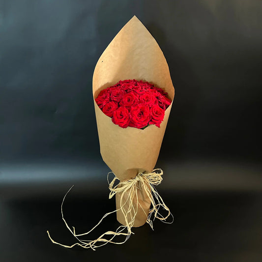 Bouquet de roses rouges